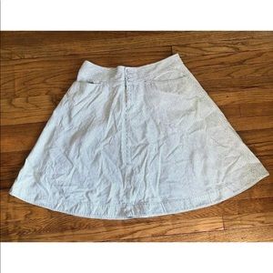 Ralph Lauren Denim Stripe Flare skirt 12